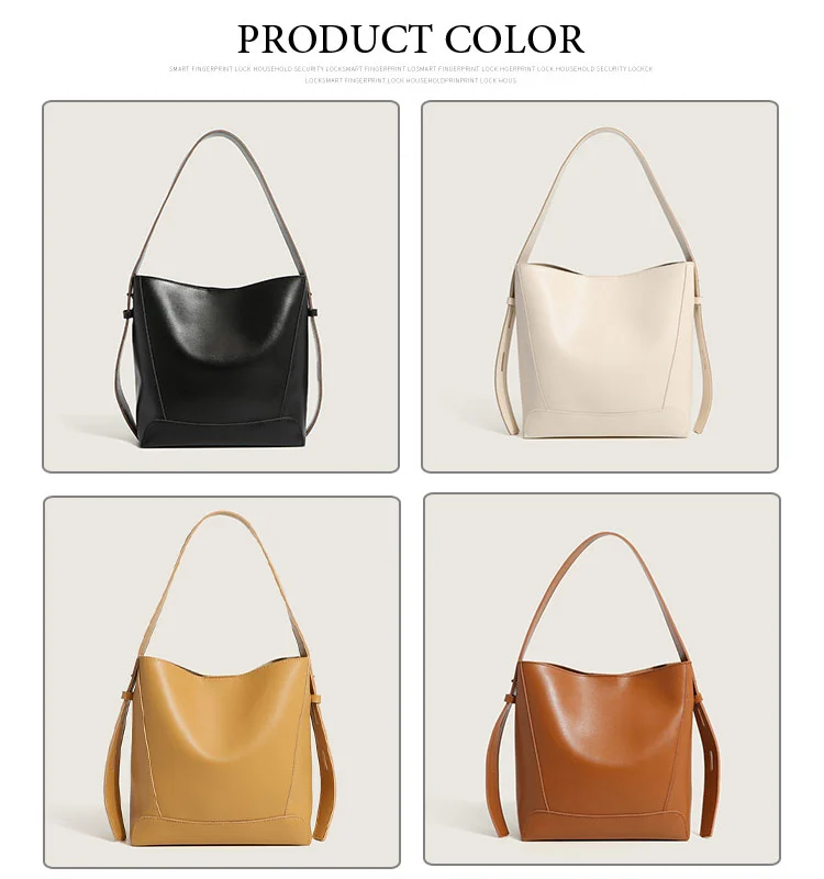 leather fashion shoulder bags
