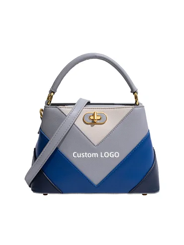 Make Your Own Handbag New Design Personalized Luxury Vintage Pu Leather Tote Bags Women Ladies Hand Bag With Custom Logo Purse