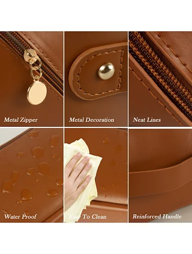 Pu Leather Cosmetic Bag