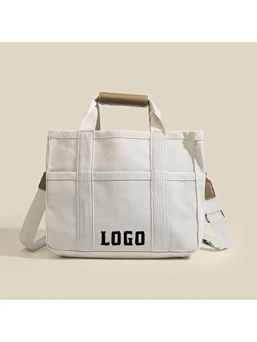 Women's Tote Bags Femelle Handbag Custom Design Ladies Women Handbag Canvas and Leather Tote Bag