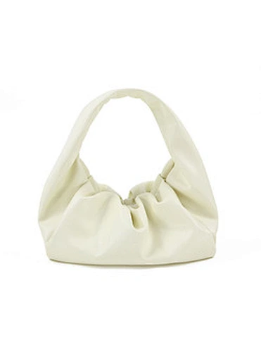 Korean Style cloud shoulder bag women purse pleated pu mini purse and handbag ladies custom hand bags
