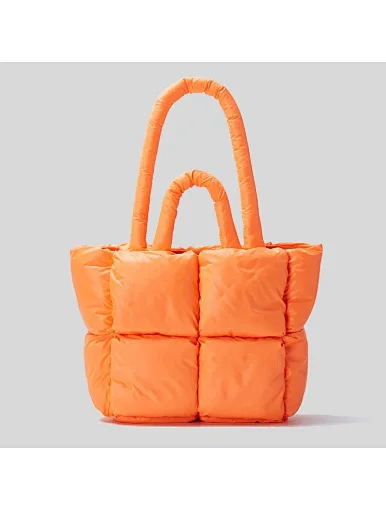 Cotton Soft Puffer Purse