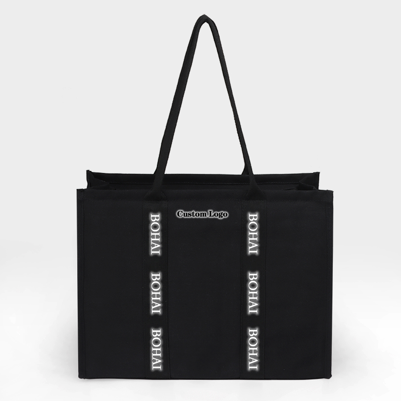fashionable canvas shopping bag
