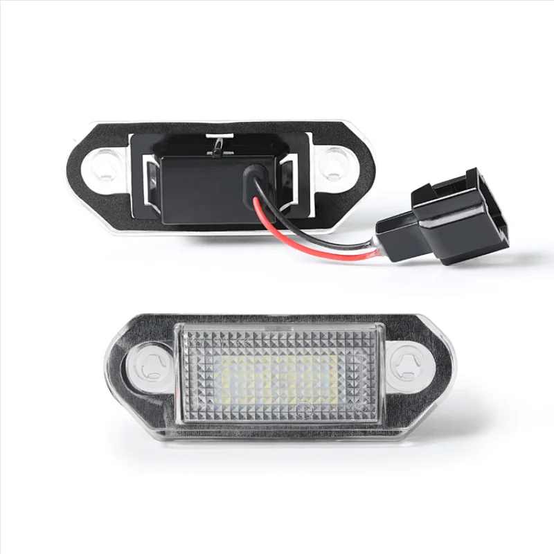 Pair LED License Number Plate light Lamp for VW golf 3 Variant 1993-1999 verno/ Jetta 3 1992-1998