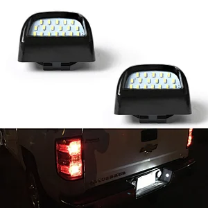 White LED License Plate Light OEM Replacement lamp for Chevy Silverado for GMC 1500 for Cadillac Escalade