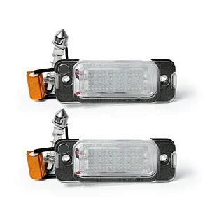 LED Led license plate light for Merceds-Benz  MLM-Class W164 2005-2011 R-Class W251 2006-2011 GL-Class X164 2007-2012