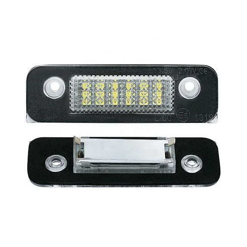 2x LED License Number Plate Light Canbus For Ford Fiesta Fusion Mondeo MKII