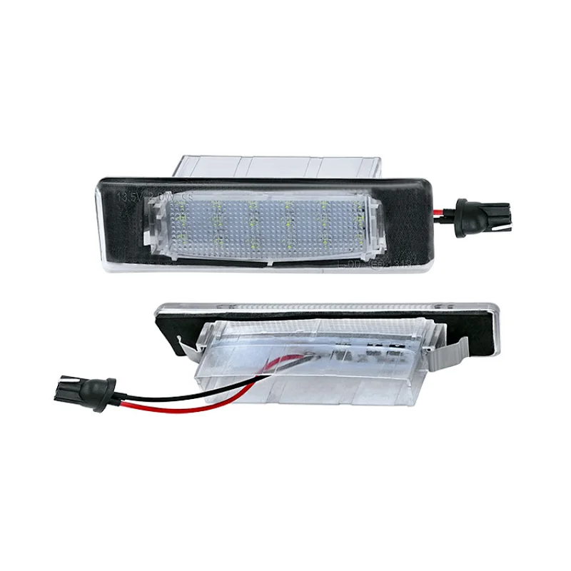 2 pcs led car tail license plate light for Hyundai i40 Limousine Sonata for Kia Magentis Optima Sportage
