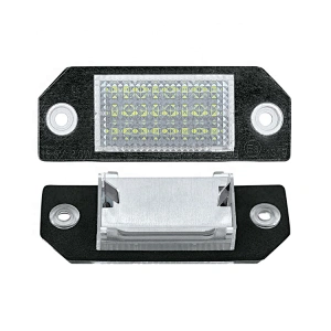 2xLED License Plate Light Tag Lamp Assembly Replacement for Ford Focus C-MAX Focus MKII