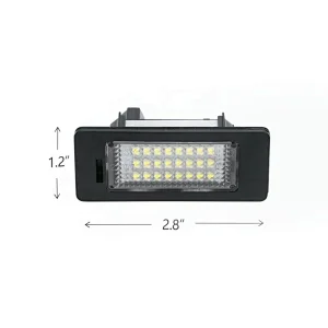 Auto Spare Parts For BMW 12V License Plate Light Lamp E39 E90 E60 LED Number Lights