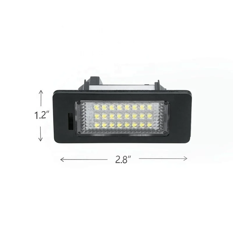 Auto Spare Parts For BMW 12V License Plate Light Lamp E39 E90 E60 LED Number Lights