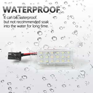 Canbus design OE socket LED License Plate Light for Ford Fiesta Focus Kuga Mondeo Ranger