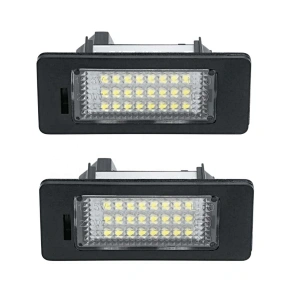 Auto Spare Parts For BMW 12V License Plate Light Lamp E39 E90 E60 LED Number Lights