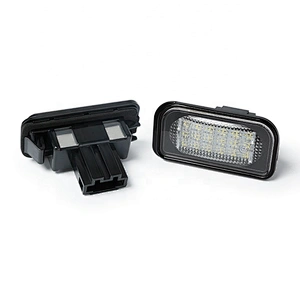 Error Free Led License Number Plate lamp light For Mercedes C-CLASS W203 SL-CLASS R230 CLD-CLASS W209