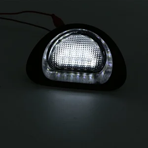 for CITROEN C1 2005-2013 LED car License Plate Light Lamp for Peugeot 107 2005-2014