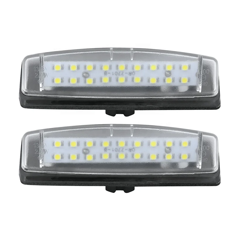 Wholesale LED Rear Tail License Number Plate Light Lamp for Toyota Prius Echo Yaris Camry