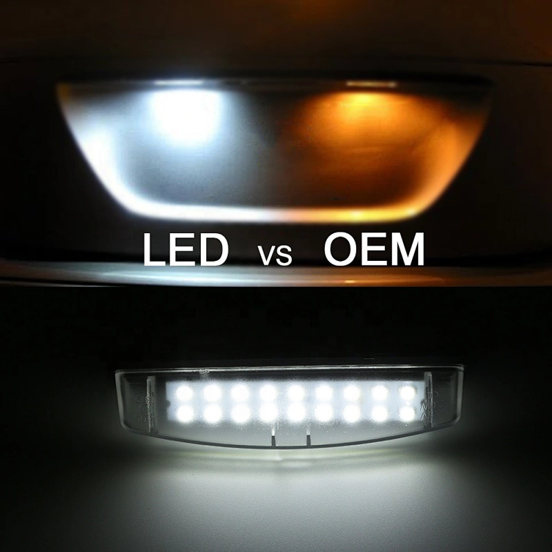 Wholesale LED Rear Tail License Number Plate Light Lamp for Toyota Prius Echo Yaris Camry