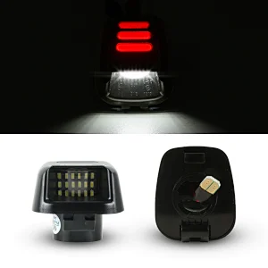 Error free led license plate light for Nissan navara D40 ACMAT ALTV for Suzuki Equator