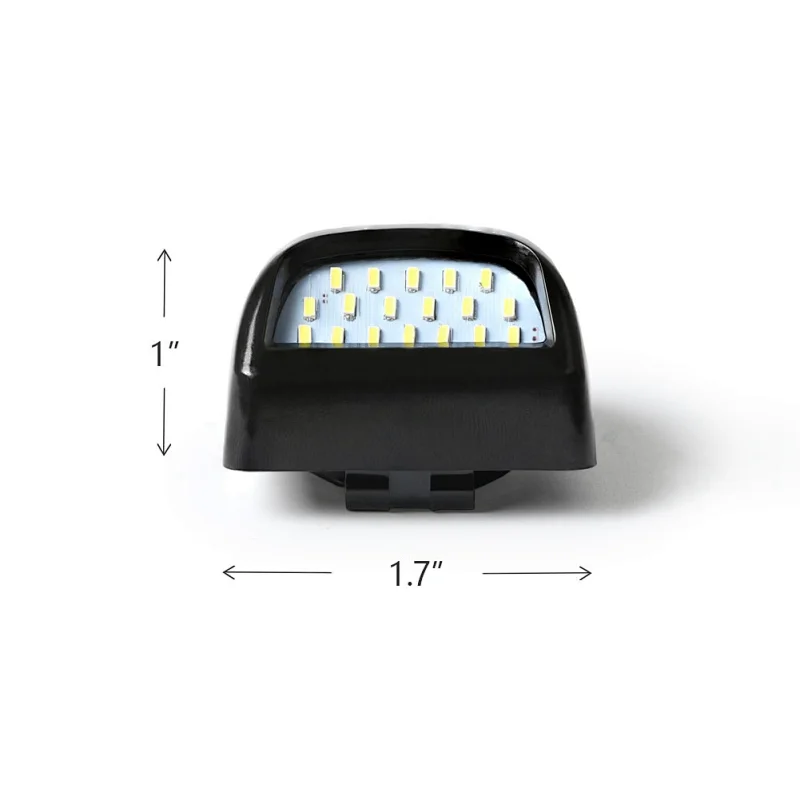 White LED License Plate Light OEM Replacement lamp for Chevy Silverado for GMC 1500 for Cadillac Escalade