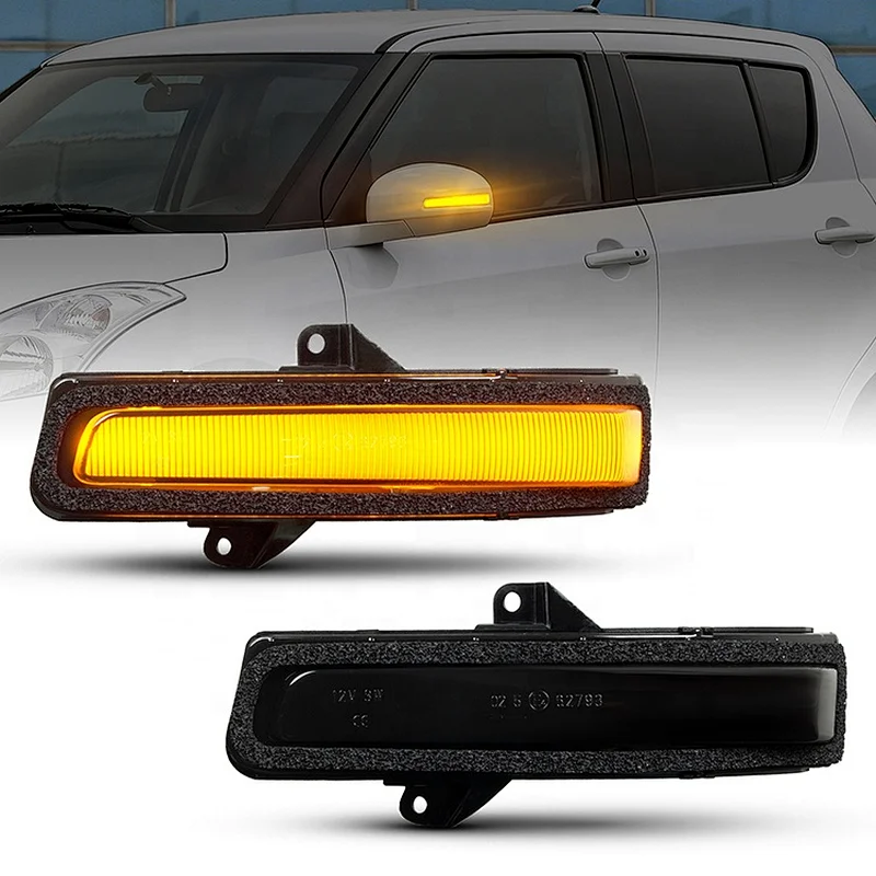 Dynamic LED Turn Signal Lamp for Suzuki Swift 2012- Rearview Mirror Indicator Sequential Turn Signal Light