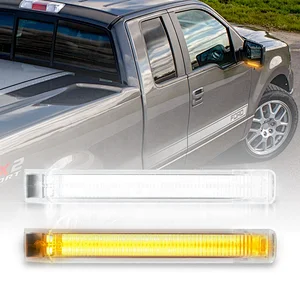 Dynamic LED Mirror Turn Signal Light For Ford F150 2004-2014 Raptor 2010-2014  Expedition 1997-2007 OEM # 4L3Z13B374AA