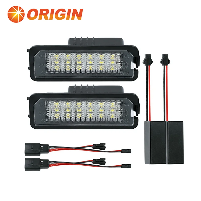 for SEAT Altea XL Ibiza LED car rear license plate light Exeo LIMOUSINE  Leon2 3 Extra strong canbus