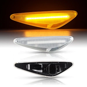 2pcs Clear/Smoke led turn signal light for Mazda 6 Atenza GH/5 Premacy CW/MX-5/RX-8/Nissan Lafesta Highway Star  led side marker
