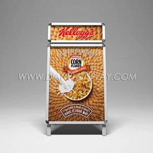 Porte-affiche en forme de A -PS05
