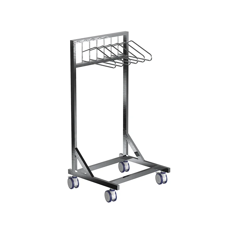 Lead Apron Rack in Stainless Steel