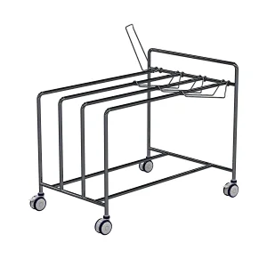 Paper Trolley with Stainless Steel