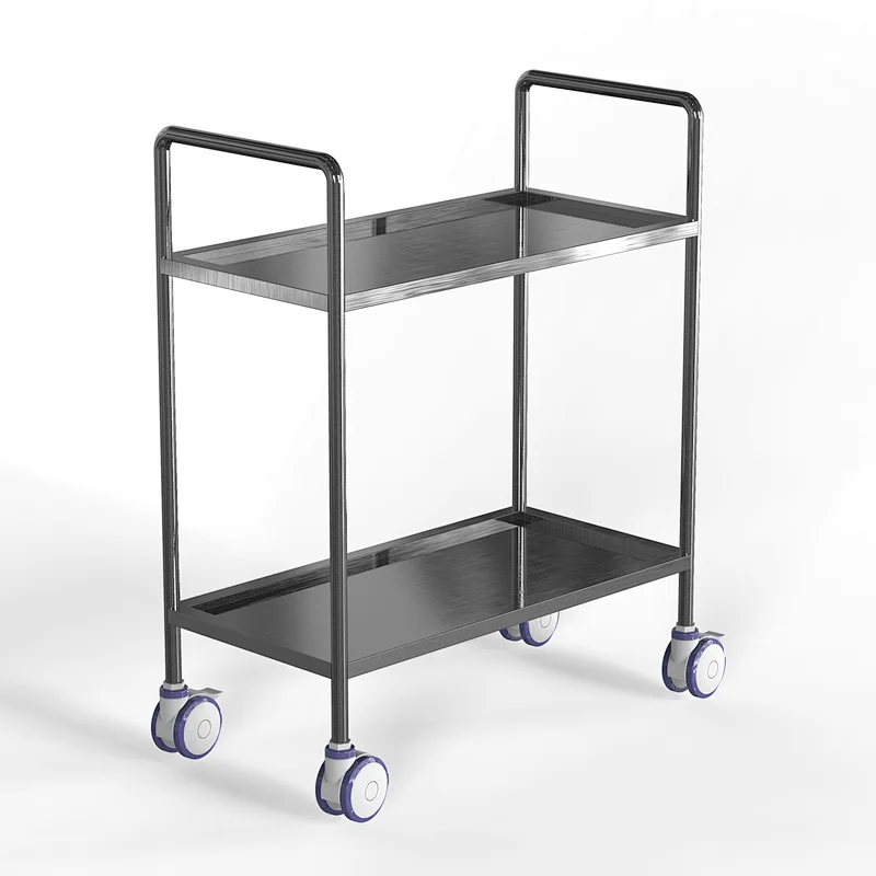 Mobile Instrument Table in Stainless Steel