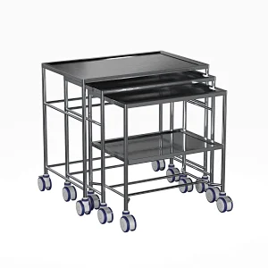 Stainless Steel Surgical Case Cart System