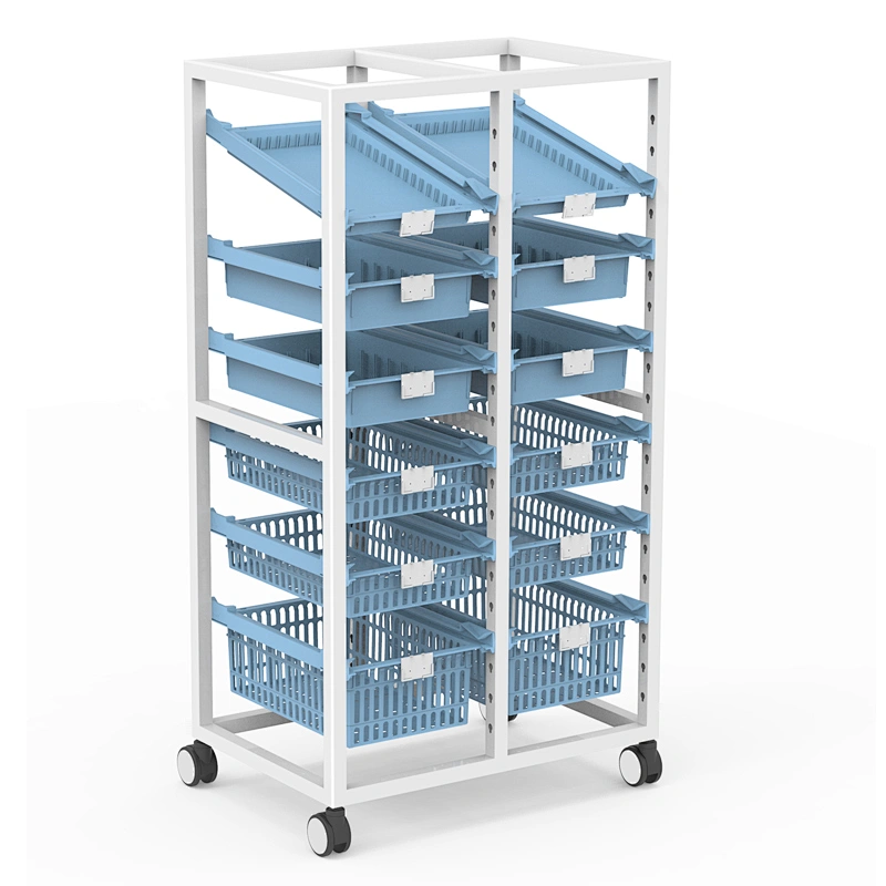 Healthcare Shelving in Stainless Steel
