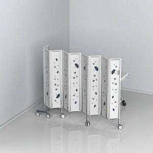 Hospital Room Divider Curtains in Aluminium Profile
