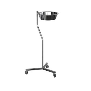 Medical Bowl Stand in Stainless Steel