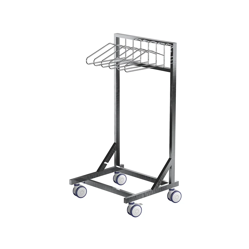 Lead Apron Rack in Stainless Steel