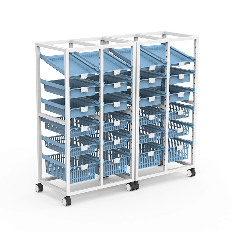 Healthcare Shelving in Stainless Steel