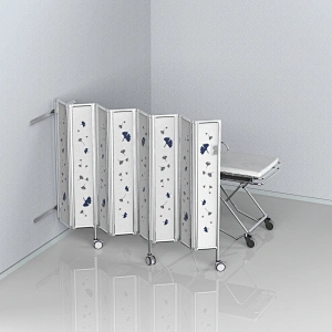 Hospital Room Divider Curtains in Aluminium Profile