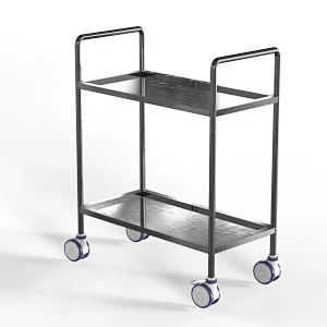 Stainless Steel Medical Cart Hospital Surgical Instrument Trolley for Patient