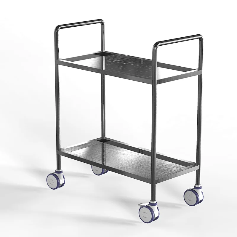 Stainless Steel Medical Device Instrument Trolley