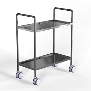 Hospital 304#Stainless Steel Medical Instrument Trolley