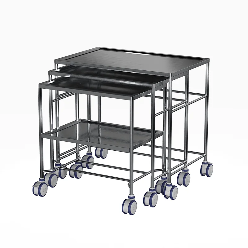 Stainless Steel Surgical Case Cart System