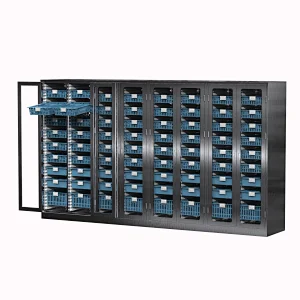 Sistemas de armazenamento especializados em aço inoxidável