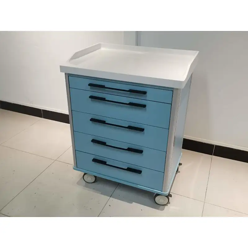 Powder Coasted Steel Ward Trolley