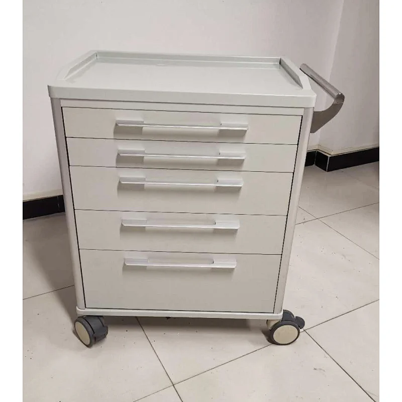 Hot Sales Emergency Trolley in Powder Coasted Steel
