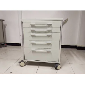 Hot Sales Emergency Trolley in Powder Coasted Steel