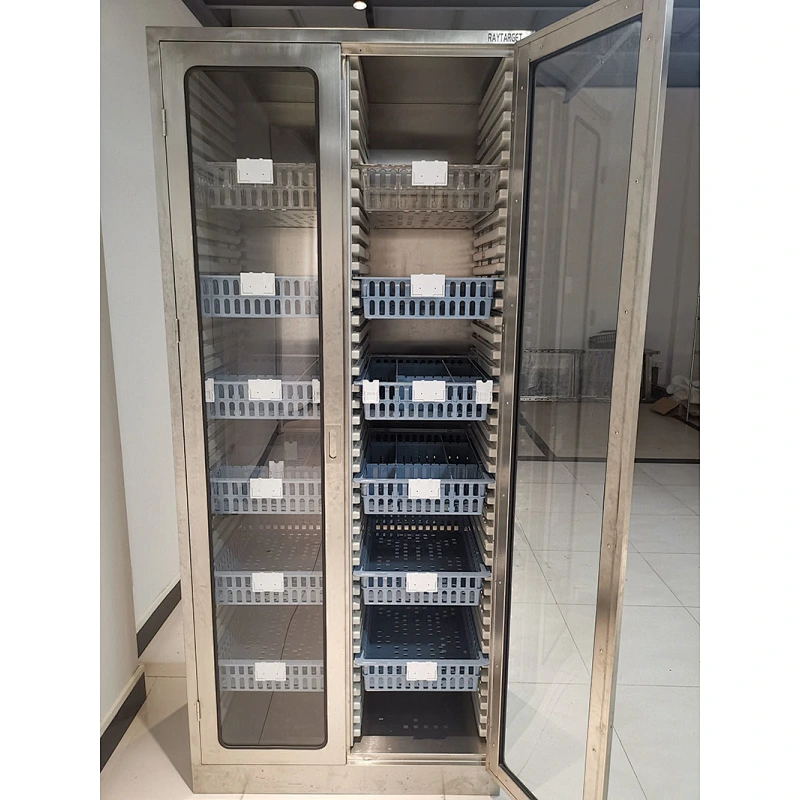 armoires d'hôpital d'acier inoxydable