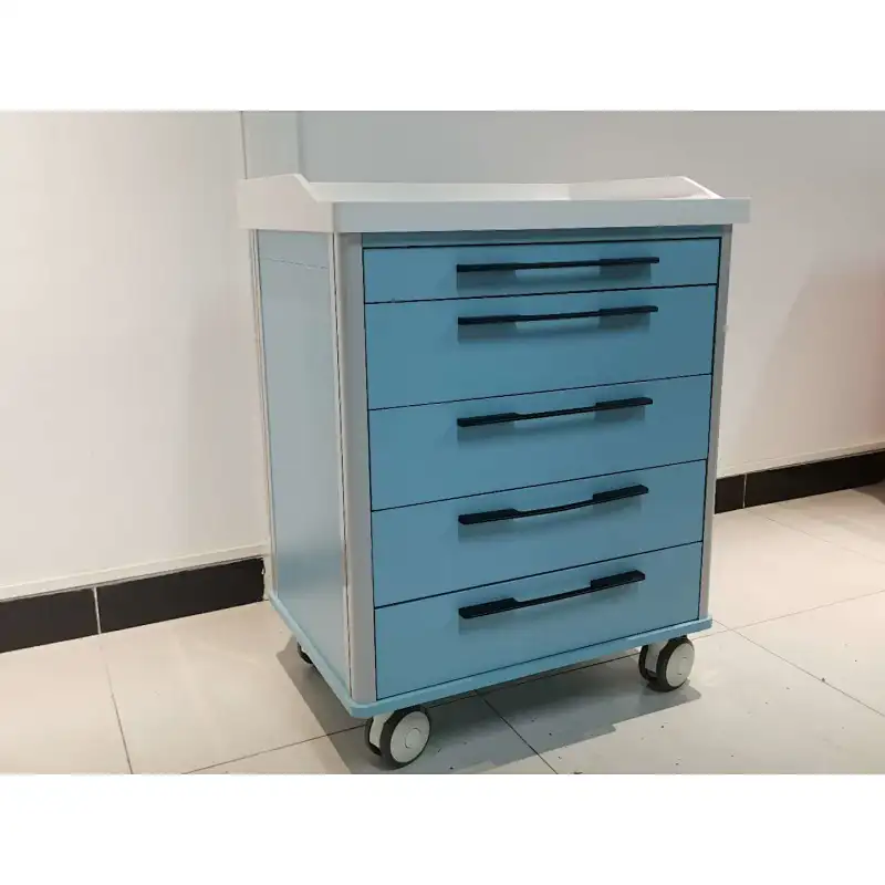 Melamine Board Hospital Medical Cart