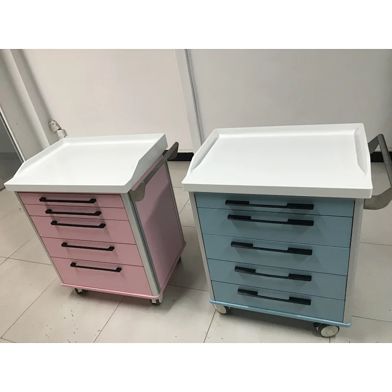 Medical Storage Carts Melamine Board