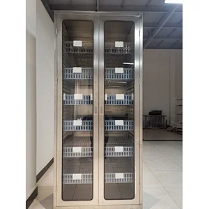 Hospital Glass Door Pharmacy Cabinet